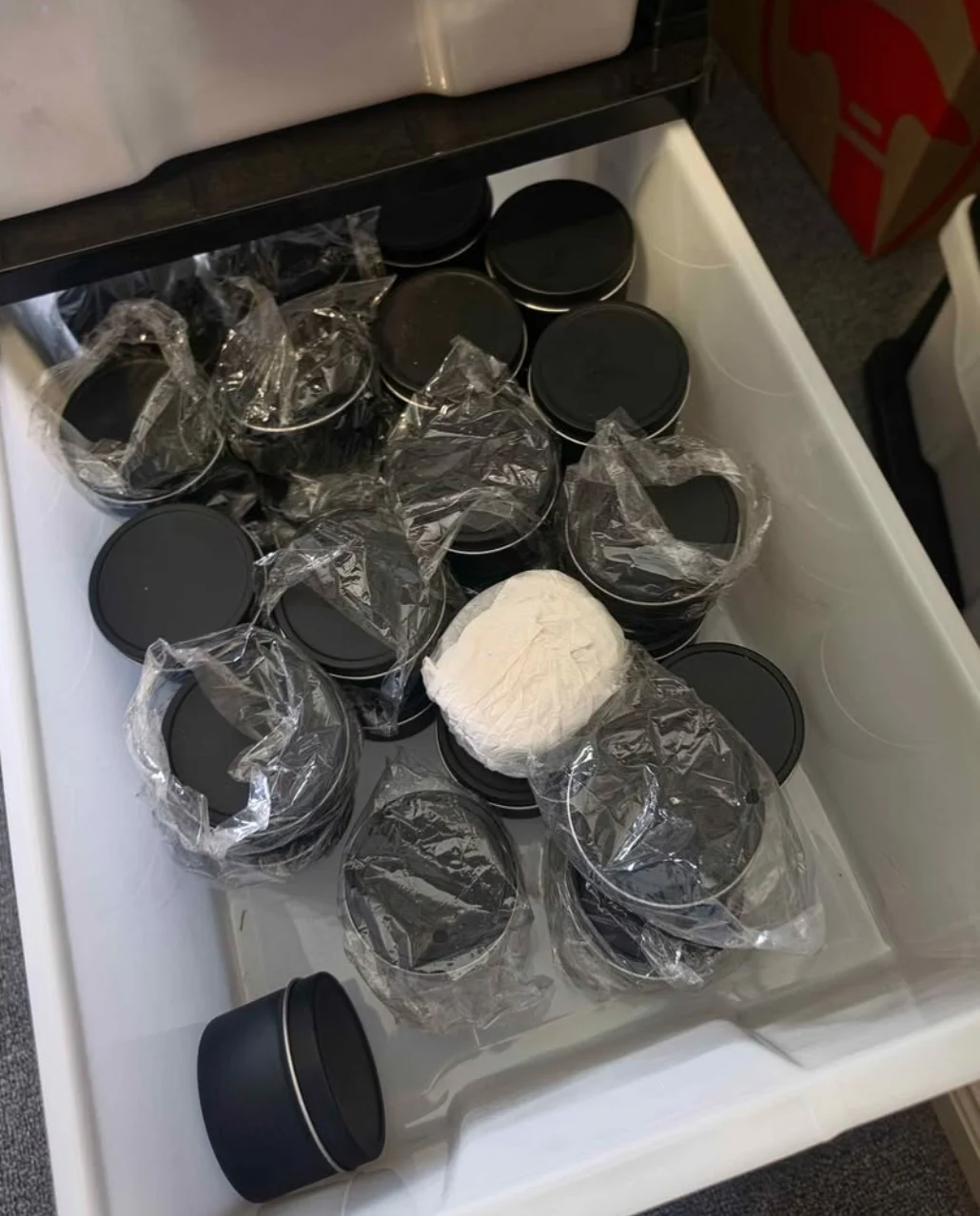 Candle tins photo 2