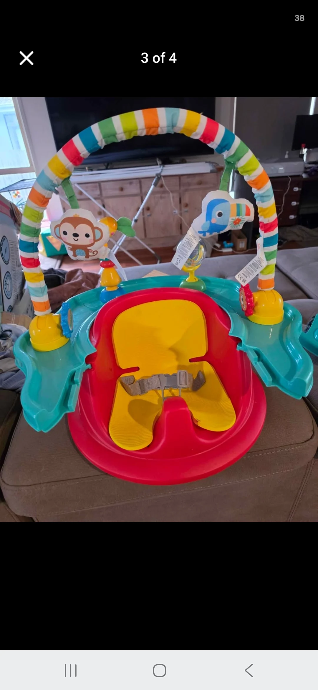 Baby activity chair photo 3