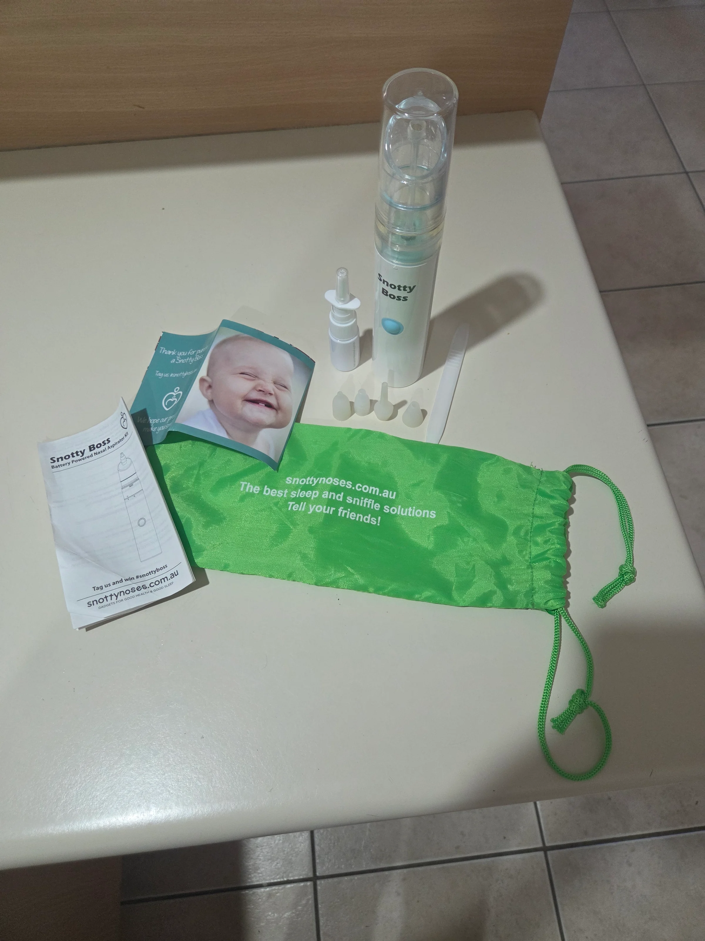 Snotty Snotty Boss Nasal Aspirator Kit