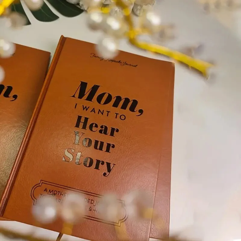 Mum I Want To Hear Your Story Journal Mother's Guided Family Life Diary Notebook